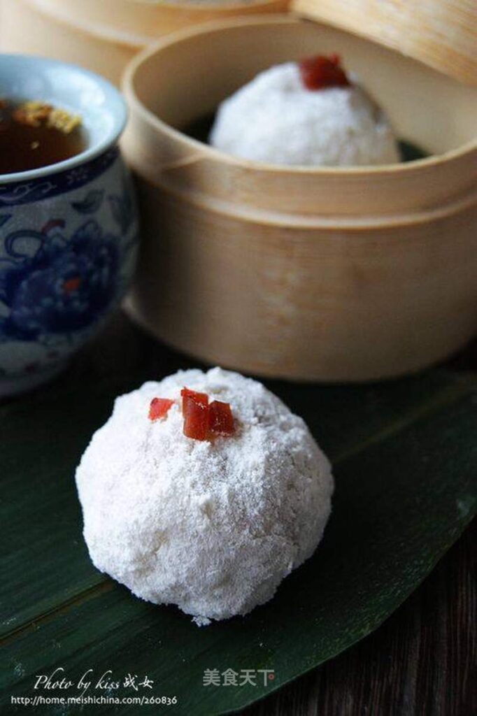 Beijing Snack Ingredients: Glutinous Rice Flour Dough